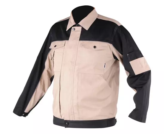 Куртка робоча DOHAR, розм. M; 65% - поліестер, 35% - бавовна YATO (YT-80436), фото  | SNABZHENIE.com.ua