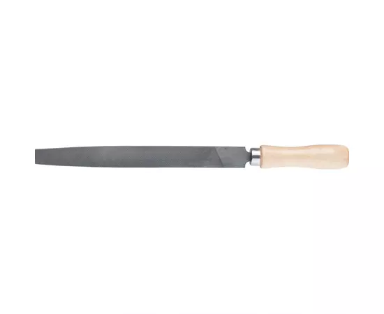 Напилок, 300 мм, плоский, дерев'яна ручка СИБРТЕХ (16232C), фото  | SNABZHENIE.com.ua