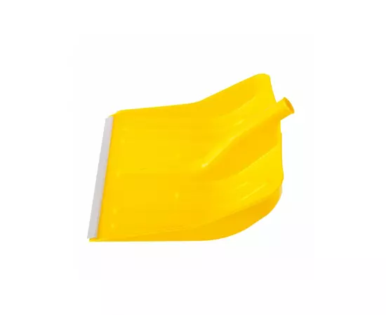 Лопата снеговая полипропиленовая, желтая, 400 x 420 мм, без черенка СИБРТЕХ (61616C), фото  | SNABZHENIE.com.ua