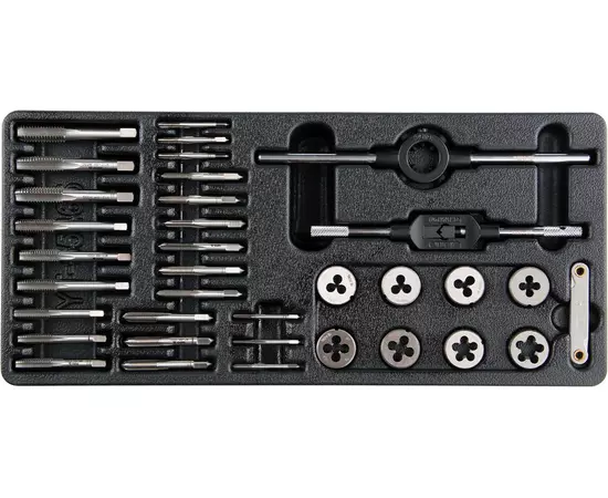 Вклад для инструментального шкафа YATO, метчики и плашки (YT-55465), фото  | SNABZHENIE.com.ua