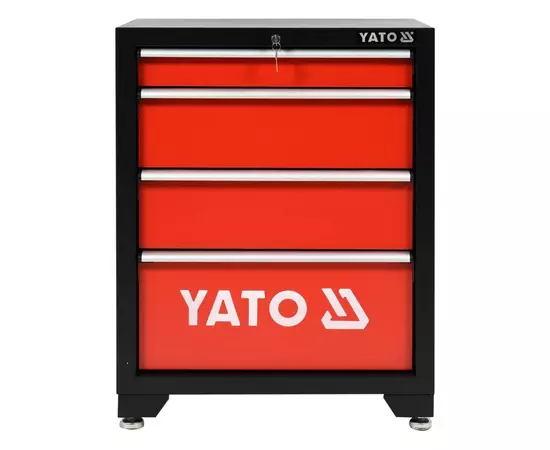 Шкаф для мастерской YATO 4 ящика, 660 x 457 x 863 мм (YT-08933), фото  | SNABZHENIE.com.ua