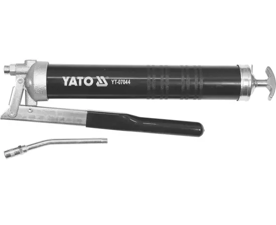 Шприц смазочный с жестким аппликатором YATO, 600 см3, 31-70 MPa (YT-07044), фото  | SNABZHENIE.com.ua