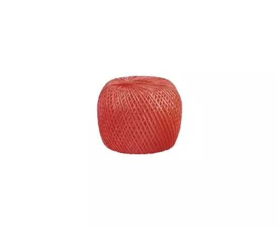 Шпагат поліпропіленовий, червоний, 60 м, 1200 текс СІБРТЕХ (93975C), фото  | SNABZHENIE.com.ua