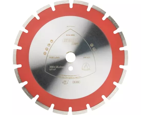 Алмазный диск KLINGSPOR DT 602 B Supra 300 x 2,8 x 25,4 мм, для старого бетона, бетон армированный (325056KLPR), фото  | SNABZHENIE.com.ua