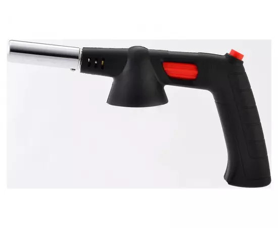Пальник газовий VIROK з цанговим (швидким) з'єднанням з ручкою, п'єзо, керамічне сопло (44V182), фото  | SNABZHENIE.com.ua