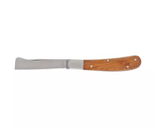 Нож садовый, 173 мм, складной, копулировочный, деревянная рукоятка PALISAD (790028P), фото  | SNABZHENIE.com.ua