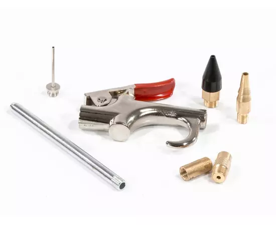 Набор продувочный пистолет, пневмат. в комплекте с насадками, 4 шт. MATRIX (573389M), фото  | SNABZHENIE.com.ua