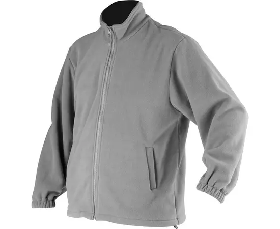 Куртка флісова сіра, розмір XL YATO (YT-80368), фото  | SNABZHENIE.com.ua