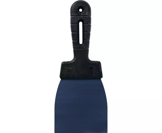Шпательная лопатка, колоризованная пружинная сталь 65Г, 60 мм, пластмассовая ручка СИБРТЕХ (85561C), фото  | SNABZHENIE.com.ua