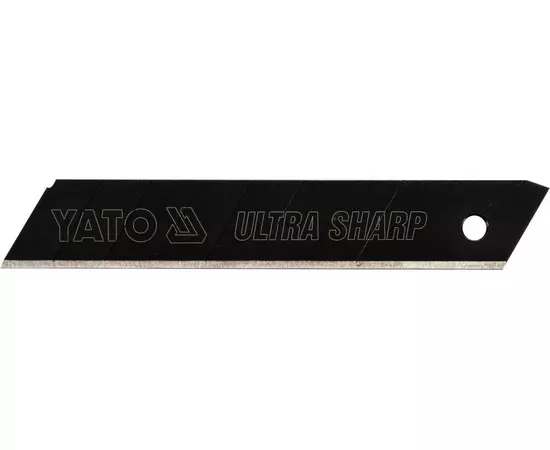 Леза сталеві з сегментами, що відламуються YATO 18 мм, 10 шт (YT-75261), фото  | SNABZHENIE.com.ua