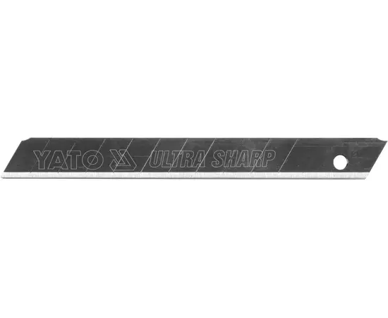 Лезвия стальные с отламывающимися сегментами YATO 9 мм, 10 шт (YT-75260), фото  | SNABZHENIE.com.ua