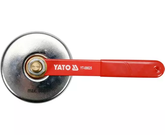 Зажим массы для сварки магнитный YATO 85 мм, сила притяжения 7 кг, для тока 500 А (YT-08625), фото  | SNABZHENIE.com.ua