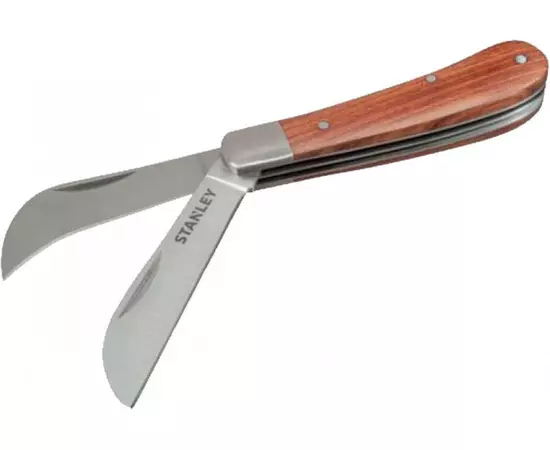 Нож раскладной садовый STANLEY, с 2-мя типами лезвий, 70 мм (STHT0-62687), фото  | SNABZHENIE.com.ua