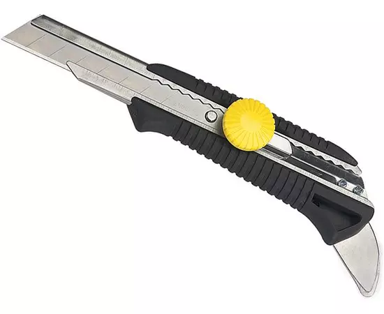 Нож STANLEY с отламывающимся лезвием 18 мм + футляр (STHT7-10220), фото  | SNABZHENIE.com.ua