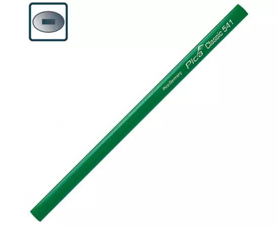 Олівець муляра Pica Classic 541, Stonemason Pencil, твердий (541/24PICA), фото  | SNABZHENIE.com.ua