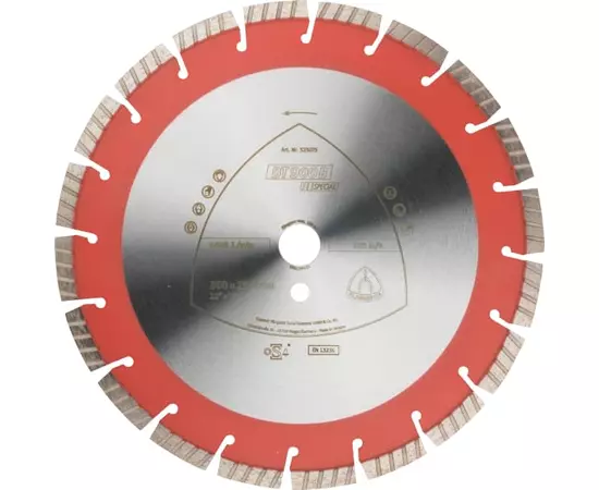 Алмазный отрезной диск для бетона, армированного бетона, строительных материалов DT 900 B Special 300 x 2,8 x 25,4 мм Klingspor (325079KLPR), фото  | SNABZHENIE.com.ua