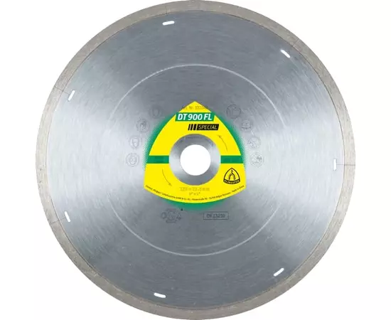 Алмазний відрізний диск плитки, плитки для підлоги, порцеляни, кераміки та мармуру DT 900 FL Special 300 x 2,2 x 30 мм Klingspor (331049KLPR), фото  | SNABZHENIE.com.ua