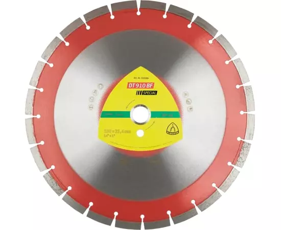 Алмазный отрезной диск для свежего бетона DT 910 BF Special 400 x 3,6 x 25,4 мм Klingspor (349224KLPR), фото  | SNABZHENIE.com.ua