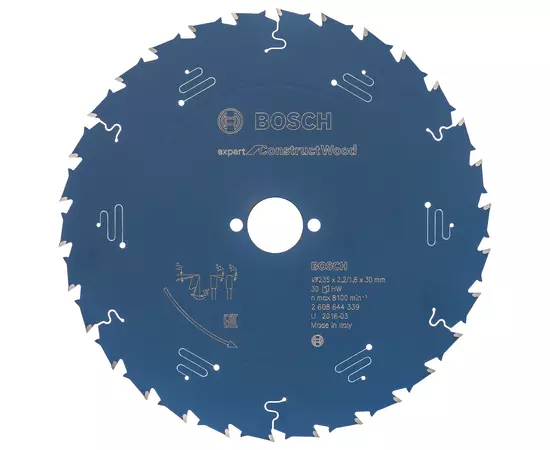 Пильный диск 235 x 30 мм, 30 T по дереву Expert for Construct Wood BOSCH (2608644339), фото  | SNABZHENIE.com.ua