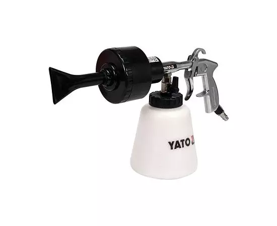 Пистолет пневматический для образования пены YATO бак-1 л, турбо - сопло, 113 л/мин, давл. - 0.62 МПа (YT-23641), фото  | SNABZHENIE.com.ua
