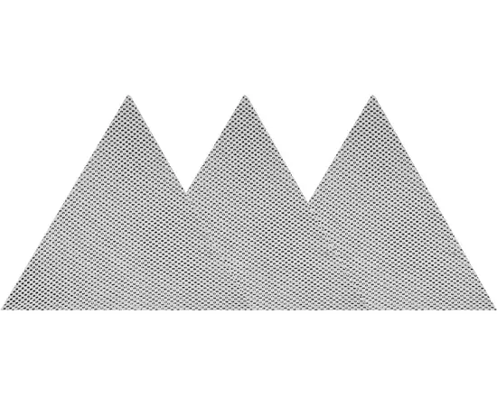 Сетка абразивная, твердая, треугольная, на липучке, к шлифмашине YATO G60, l280 мм, 3 шт (YT-84610), фото  | SNABZHENIE.com.ua
