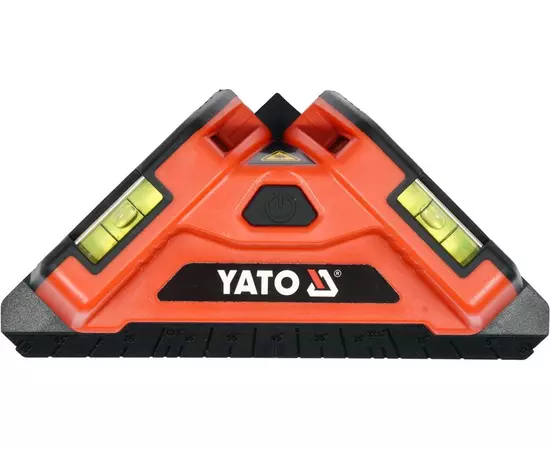 Уровень лазерный для укладки плитки YATO диап.- 10м, + / - 1 мм, угол-90°, 2 лазера, 2 капсулы, 2 x AA (YT-30410), фото  | SNABZHENIE.com.ua