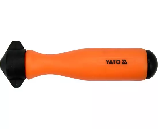 Ручка для напильника с резьбовым фиксатором YT-85027 YATO 4.8 мм, полипропиленовая (YT-85067), фото  | SNABZHENIE.com.ua