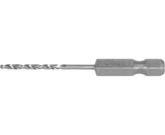 Сверло по металлу YATO 2 мм, HEX-1/4", l = 57 / 26 мм (YT-44861), фото  | SNABZHENIE.com.ua