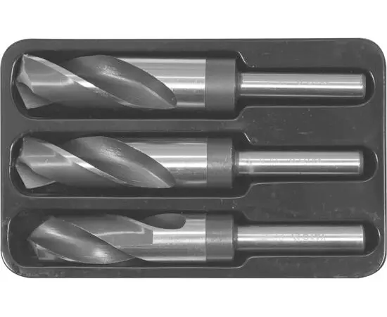 Набор сверл по металлу YATO 22-24-25 мм, L = 75/150 мм, к нержав. и конструкц.стали, 3 шт (YT-44626), фото  | SNABZHENIE.com.ua