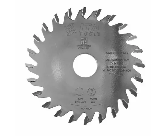 Пильный диск 100 х 20 мм, Z 24 СМТ (240.100020024.000), фото  | SNABZHENIE.com.ua