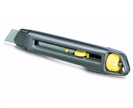 Ніж Interlock з висувним трапецієподібним лезом, 18 мм, 165 мм STANLEY (1-10-018), фото  | SNABZHENIE.com.ua