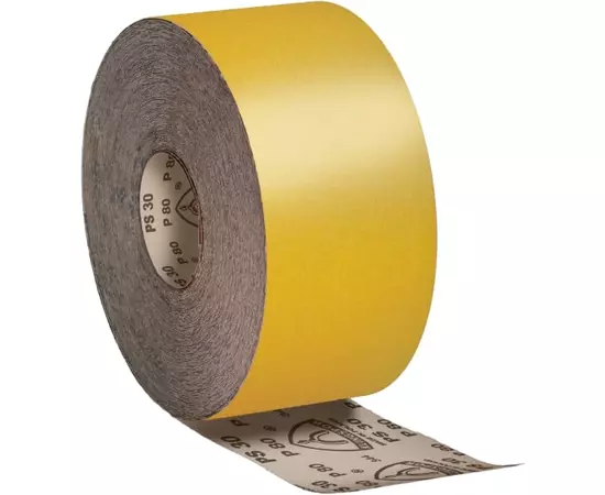 Рулон на бумажной основе для краски, лака, шпатлевки, дерева PS 30 D 115 x 4,5 мм К60 Klingspor (174095KLPR), фото  | SNABZHENIE.com.ua