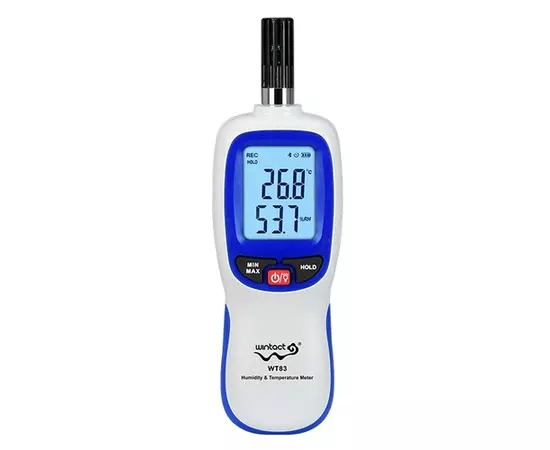 Термогігрометр 0-100%, -20-70°C WINTACT WT83 (WT83), фото  | SNABZHENIE.com.ua