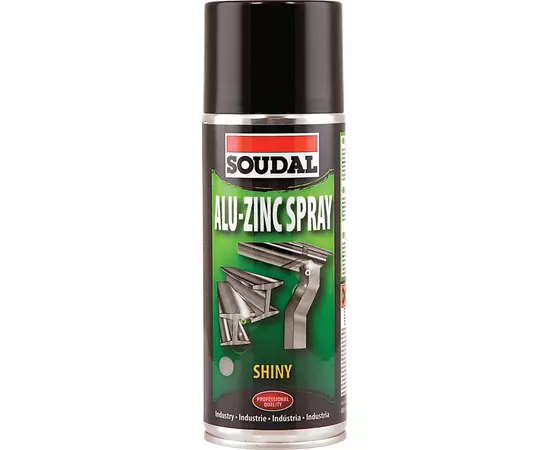 Alu-Zinc Spray антикороз.цинк.засіб глянець 400мл (000090000000100AZS), фото  | SNABZHENIE.com.ua