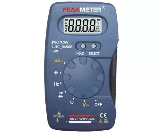 Мультиметр портативний з функцією вимірювання ємності та частоти PROTESTER PM320 (PM320), фото  | SNABZHENIE.com.ua