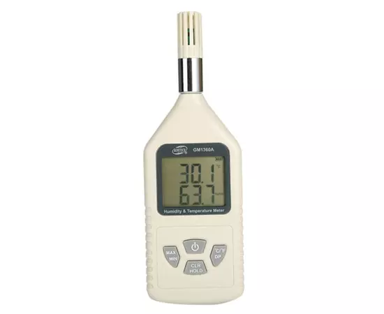Термогигрометр USB 0-100%, -30-80°C BENETECH GM1360A (GM1360A), фото  | SNABZHENIE.com.ua