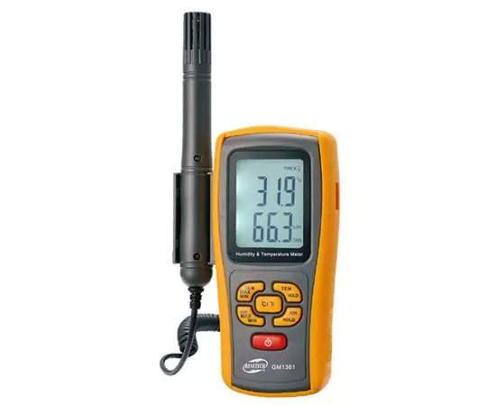 Термогігрометр електронний 0-100%, -10-50 ° C BENETECH GM1361 (GM1361), фото  | SNABZHENIE.com.ua
