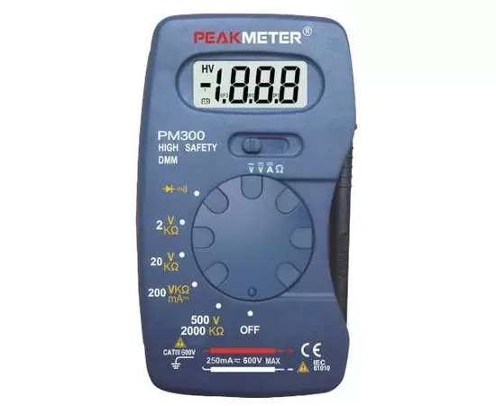 Мультиметр цифровий кишеньковий PROTESTER PM300 (PM300), фото  | SNABZHENIE.com.ua