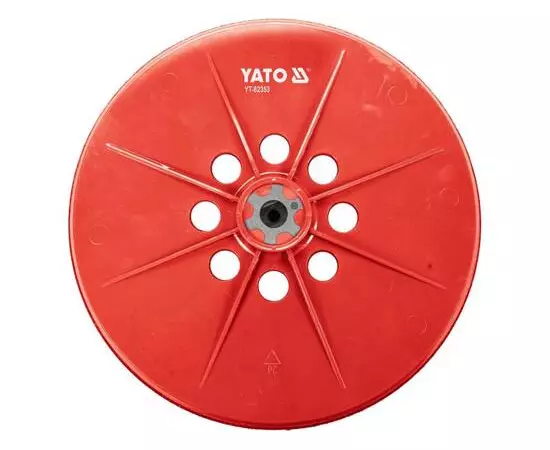 Насадка кругла для шліфувальних машин YT-82340 та YT-82350 YATO, 225 мм (YT-82353), фото  | SNABZHENIE.com.ua