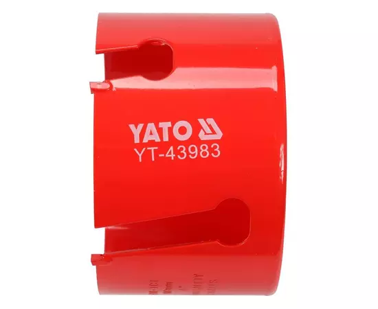 Сверло коронка по силикату, керамике, плитах OSB YATO 102 x 60мм, 5/8 "- 18UNF (YT-43983), фото  | SNABZHENIE.com.ua