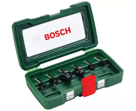 Набір фрез Bosch Expert for Wood 6 мм, 6 шт (2607019464), фото  | SNABZHENIE.com.ua