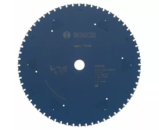 Пильные диски 305 x 25,4 60 Expert for Steel (2608643060), фото  | SNABZHENIE.com.ua