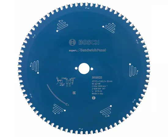 Пильный диск EfSPanel 355 x 30 x 2.6 / 2.2 x 80 (2608644147), фото  | SNABZHENIE.com.ua