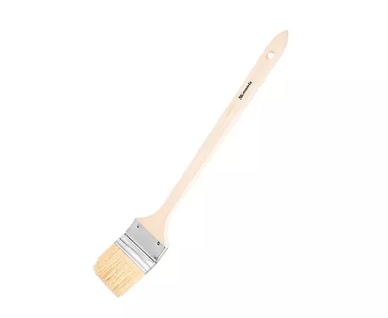 Пензлик радіаторний 1,5", натуральна щетина, дерев'яна ручка MATRIX (838439M), фото  | SNABZHENIE.com.ua