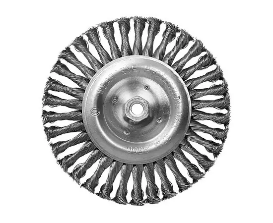 Щітка дискова S&R, сталевий плетений дріт 200, фото  | SNABZHENIE.com.ua