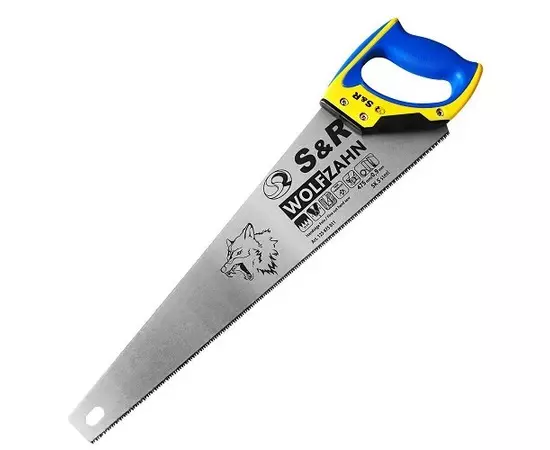 Ножовка по дереву S&R 475 мм, 11 зуб/дюйм, фото  | SNABZHENIE.com.ua