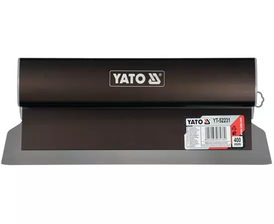 Шпатель для финишного шпаклевания YATO, 400 мм, со сменным лезвием, фото  | SNABZHENIE.com.ua