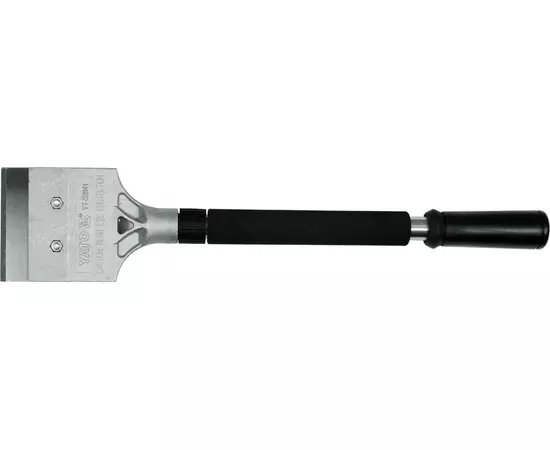 Скребок до підлоги YATO, L= 500 мм, 2-стор. сталеве лезо- 10 см, з ударною ручкою, фото  | SNABZHENIE.com.ua