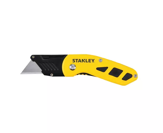Нож с выдвижным трапецеевидным лезвием STANLEY: в металлическом корпусе, фото  | SNABZHENIE.com.ua