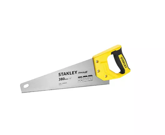 Ножівка по дереву STANLEY &quot;SHARPCUT&quot; : L= 380 мм, 11 зубів/1&quot;, фото  | SNABZHENIE.com.ua